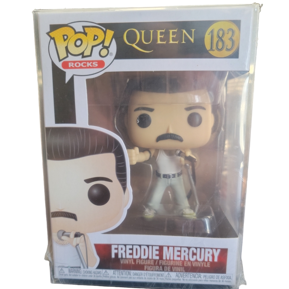 QUEEN / Freddie Mercury Funko Pop #183, NEW IN BOX UNOPENED